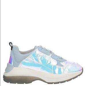 Lola Cruz Holographic Sneakers